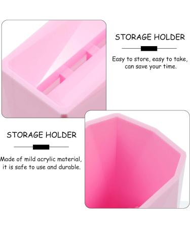 FRCOLOR Tool Protection Scraper Holder - Pink Acrylic Organizer for Tweezers & Scissors | Beauty & Eyelash Extension Accessories - Buy Online on GoSupps.com
