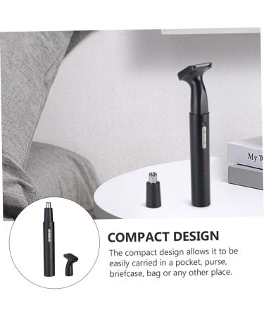 Electric Nose Hair Trimmer & Beard Razor Set - Low Noise Hair Remover for Unisex | Best Nasal Cavity Cleaner & Grooming Gadget - Buy Online on GoSupps.com