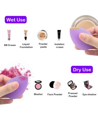 Buy 5-Piece Beauty Sponge Set & Powder Quack | Sourceton Makeup Mixer - Perfect for Powder Foundation | International Shipping - Buy Online on GoSupps.com
