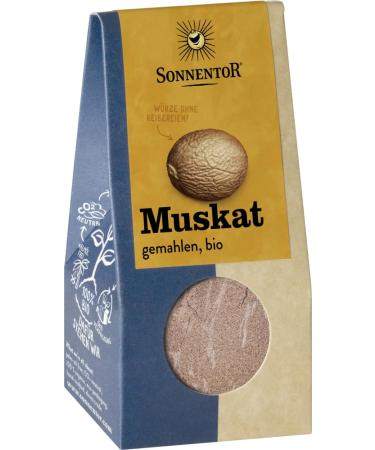 Sonnentor Organic nutmeg ground 2 x 30 g