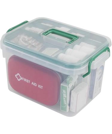 Teyyvn Plastic First Aid Box - Family Medicine Storage Container - Buy Online on GoSupps.com