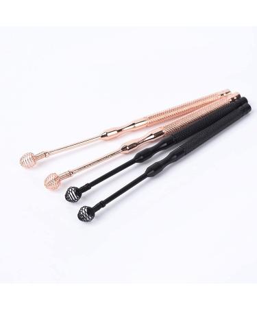 SSWERWEQ Ear wax removal tool Ear Wax Cleaner Ear Wax Removal Tool Earwax Remover Portable Stainless Steel Earpick Earwax Removal Tool (Color : Gold) - Buy Online on GoSupps.com