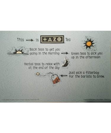 Tazo Tea Bags Sampler Gift Box - 20 Count Variety Pack of 10 Flavors with Honey Sticks by By The Cup - Buy Online on GoSupps.com
