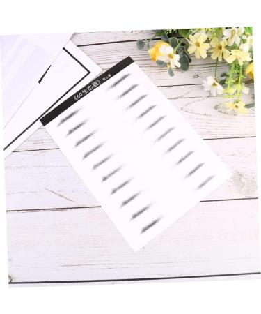 FOMIYES 2 Pairs Makeup Stickers Makeup Stuff Eyebrow Stickers Eye Brow Eyebrowsb Supplies Bionic 6d The Lazy - Buy Online on GoSupps.com