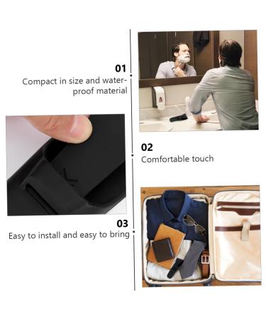 Beavorty Silicone Razor Cover | 2 Pack Travel Case for Safety Razors | Portable Razor Etui & Carrier Bag - Buy Online on GoSupps.com