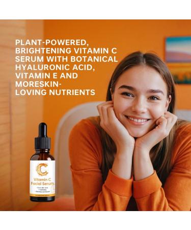 2PCS Vitamin C Facial Serum Lifting and Firming Whitening and Anti-Aging Fade Spots and Reduce Wrinkles - Buy Online on GoSupps.com