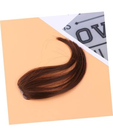 minkissy Fringe Bangs Hair Extensions Front Neat Air Bangs Tassel Thick Front Neat Bang Turneric Front Fringe Clip Tassles Clip on Fringe Bangs Hair Bangs Clip Fake Bangs Woman Conjoined medium Brown - Buy Online on GoSupps.com