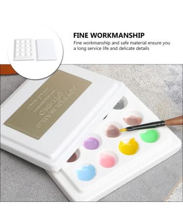 Buy Lurrose Children's Nail Polish Ceramic Color Cup | Nail Art Display & Mixing Palette for Creative Designs - Buy Online on GoSupps.com