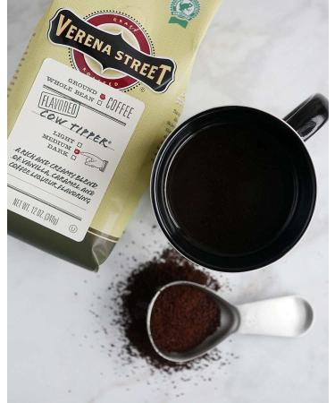 Verena Street Cow Tipper Medium Roast Ground Coffee - 12 oz (340 g) | Flavorful & Fresh - Buy Online on GoSupps.com