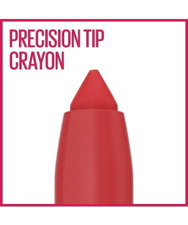 Maybelline Super Stay Ink Crayon Lipstick - Make Moves Red Nude, 8Hrs Longwear Lip Makeup (0.04 oz) - Buy Online on GoSupps.com