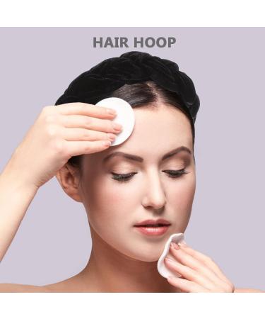 Braided Padded Headband for Women - Vintage Wide Black Hairband | International Shipping - Buy Online on GoSupps.com