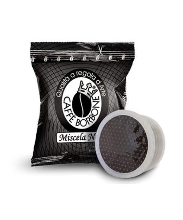 CAFF BORBONE 300 Borbone black capsules compatible with espresso point