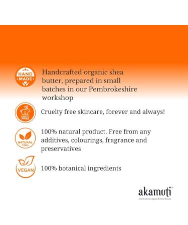 Akamuti Organic Virgin Shea Butter 160 gram - Buy Online on GoSupps.com