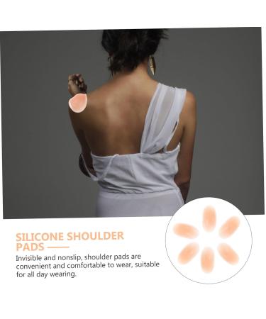 KICHOUSE 3 Pairs anti-slip shoulder pads adhesive shoulder pads women shoulder push-up pads 3.5X7.5X13CM As Shown - Buy Online on GoSupps.com