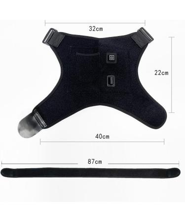 Intelligent Shoulder Heating Pad | Portable Heated Shoulder Wrap with 3 Levels - Pain Relief for Left & Right Shoulder - Buy Online on GoSupps.com