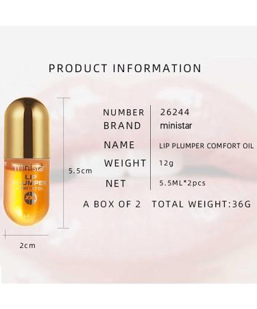 JOYISURE Lip Balm Set Lip Plumper Extreme Natural Lip Balm Soothes Dry Lips Protects Lips Against Drying Out-MINT PALM OIL FRESH GINGER 5.5ml 2 PC (2PC) - Buy Online on GoSupps.com