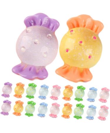 Toyvian 72 Pcs Material Accessories candy charms accessories decorate sweet simulated candies decor Faux candies cream gum decorative candies patch phone case hairpin taste props - Buy Online on GoSupps.com