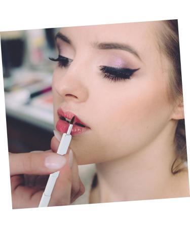 FRCOLOR 3pcs Makeup Brush Set - Lipstick Applicator & Small Mirrors - Portable White Lip Brush Tool Kit for Crafts - Buy Online on GoSupps.com