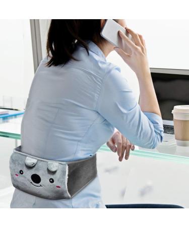 Rubber Hot Water Bottle with Soft Waist Cover - Blue | Neck, Shoulder, Back, Legs, & Waist Warmth - Buy Online on GoSupps.com