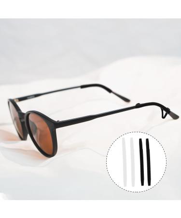 Lalafina Anti-Slip Silicone Glass Holder - 10 Pairs of Slide-Resistant Glasses Slippered Foot Covers | Durable Comfortable Ear Holsters for Secure Glasses Handling - Buy Online on GoSupps.com
