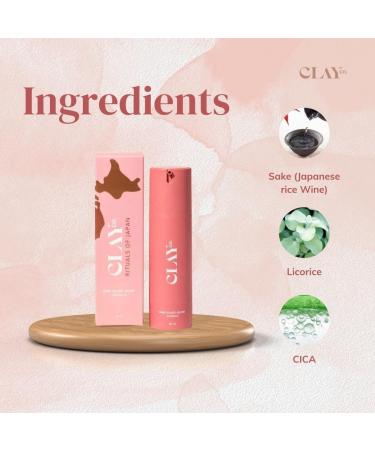 CLA YCO Sake Glass-Glow Essence Face Serum 80 ML | Antioxidant Rich Cica & Licorice | Radiant Skin | Japanese Skincare Routine - Buy Online on GoSupps.com