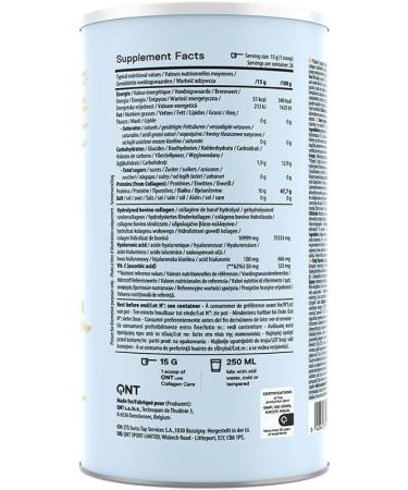 QNT SA QNT Collagen Care Zero Sugar 390g Orange Proteins Collagen - Buy Online on GoSupps.com
