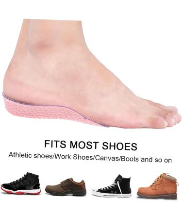 FOMIYES Height Increasing Insoles - Invisible Heel Support Pads for Comfort & Elevation - Buy Online on GoSupps.com