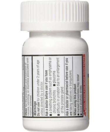 Equate Motion Sickness Dimenhydrinate 50mg - 100 Tablets | Generic Dramamine - Buy Online on GoSupps.com