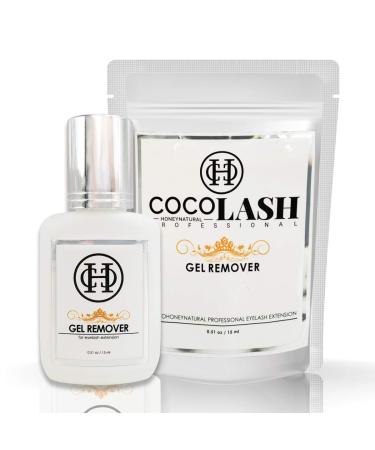 GEL REMOVER for Eyelash Extension Glue 15 ml MADE IN KOREA | COCOHONEY | Dissolution time: 60 seconds | Transparent Color and Pleasant smell