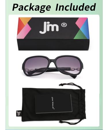 JM Classic Bifocal Reading Sunglasses for Women - Vintage UV Protection Reading Glasses (Black 3.5x) | Stylish & Functional Outdoor Eyewear - Buy Online on GoSupps.com
