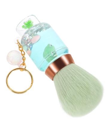 Healeved Beauty Tools Blush for Cheeks Face Makeup Beauty for Makeup Blush Makeup Brush Makeup Tools Blush Brush with Key Ring Professional Makeup Kit Travel Plastic Powder Brush The Face