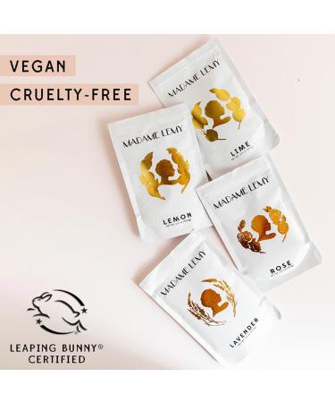 Madame Lemy Sweat Absorbing Body Powder - Talc Free All Natural Deodorant - Aluminium Free Vegan Cruelty Free - Eliminates Odor Anti Chafing Formula & Eco-Friendly Refill Solution | Lemon 2.5 oz - Buy Online on GoSupps.com