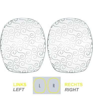 Bergal Magic Slip Stop Gel Pads - Transparent Self-Adhesive Forefoot Cushions for Women's High Shoes - One Size Comfort & Slip Prevention - Buy Online on GoSupps.com