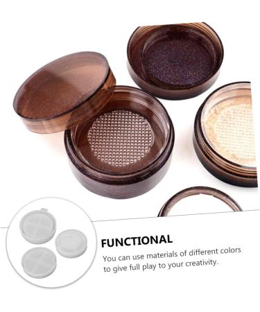 TEHAUX 1 Set 3pcs Powder Box Mold De Resina Silicone Powder Case Diy Epoxy Mold Make up Model - Buy Online on GoSupps.com