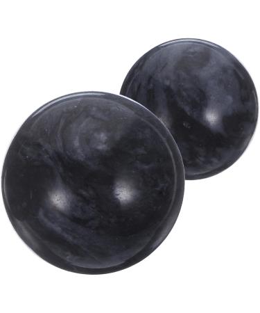 Minkissy 10-Pc Jade Ball Set | Stress Relief Gym Balls | Handcrafted Jade Fitness Accessories | 3.50x3.50cm | Perfect for Health & Relaxation - Buy Online on GoSupps.com