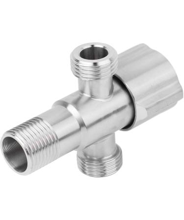 Buy Stainless Steel G1/2 Inch Bathroom Angle Valve - Durable Water Shut-Off Valve for Kitchen & Bathroom - Buy Online on GoSupps.com