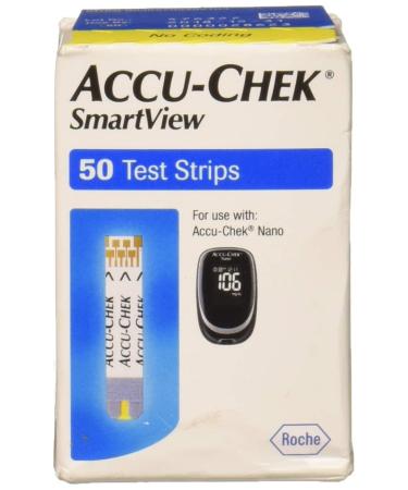 ACCU-CHEK SmartView Test Strips 50 Each - Buy Online on GoSupps.com
