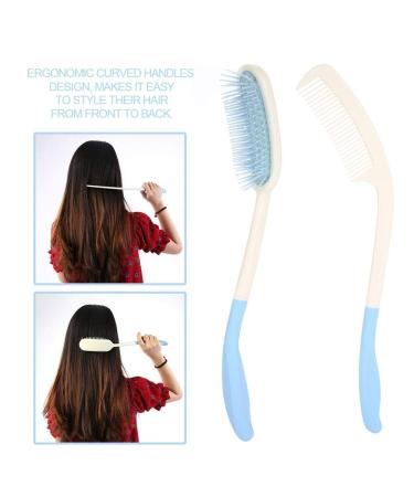 1Pcs Long Handle Soft Comb - Ergonomic Anti-Slip Design for Easy Reach - Buy Online on GoSupps.com