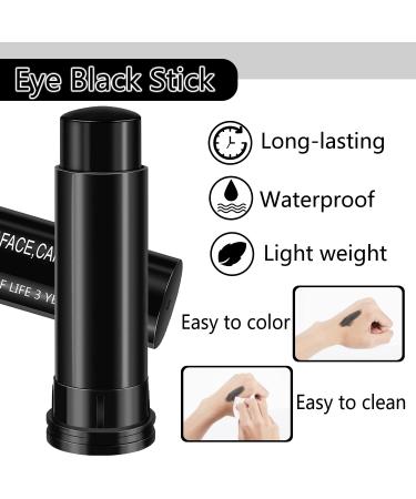 Yrarbil Black Eye Stick for Sports Makeup - Easy Application for Football, Baseball, Lacrosse Cosplay - 1 Pc - Buy Online on GoSupps.com