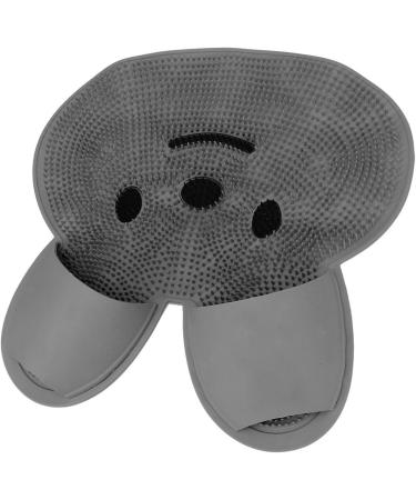 Silicone Foot Rubber Mat for Tired Feet Relieves Fatigue Exfoliates Skin & Massages in Shower - Gray - Buy Online on GoSupps.com