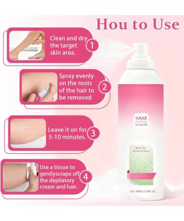 OIXYAZ OIXYA Hair Removal Cream for Women Hair Removal Cream Intimate Zones Spray Sensitive Skin 100 ml - Buy Online on GoSupps.com