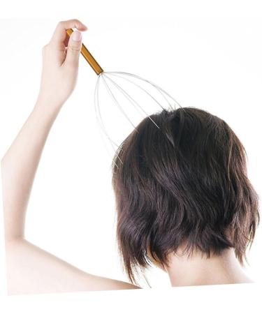 FOMIYES 12-Piece Head & Hair Massage Device Set | Relaxing Metal Hand Scratch Tools for Deep Relaxation | Portable Finger Head Scratcher - Buy Online on GoSupps.com