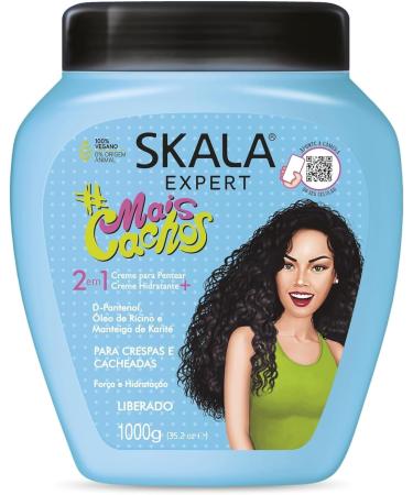 SKALA-Hair-Type-3ABC - Mais Cachos/Passion Fruit Combo - Hydrate Curls Eliminate Frizz For Curly Hair - 2-IN-1 Conditioning Treatment Cream to Comb - Buy Online on GoSupps.com