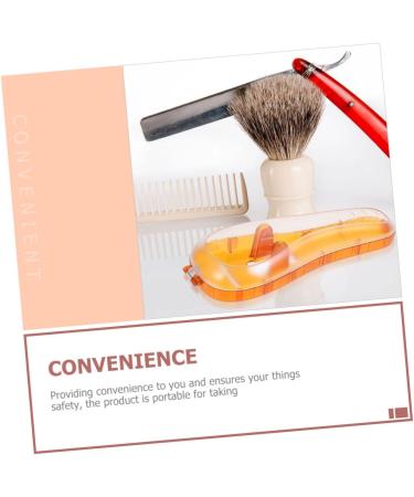 Buy Mikinona Razor Storage Box Set - Travel Protection for Razors | 2-Pack Orange Blue | International Shipping - Buy Online on GoSupps.com