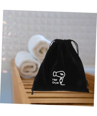 Healeved 2pcs Storage Bag Travel Hairdryer Organizer Travel Hairdryer Bag Hair Dryer Travel Hair Tools Velvet - Buy Online on GoSupps.com