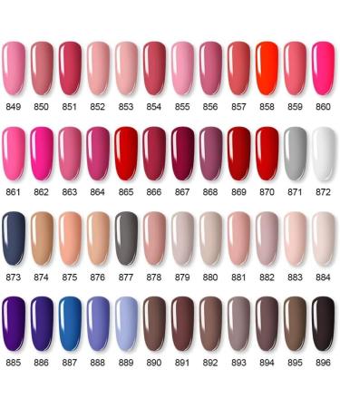 Rosalind Painting Varnish Nail Gel Polish 5ML Glitter Nail Art Semi Permanent Top Coat Gel Soak Off UV LED All for Manicure - (Color: RF935) - Buy Online on GoSupps.com