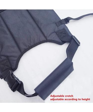 Yubing Lifting Belt for Medical Patients | Padded Chest & Back Support Vest | Medium | 330kg Capacity | Black - Buy Online on GoSupps.com
