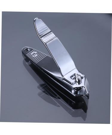 Beaupretty Manicure Tools portapotty Fingernails Nail Stuff Key Holder para u as colodoil Silver nailifi silverts Bevel Nail Clippers Nail Clippers Manicure Nail Key Chain Hook Clasp - Buy Online on GoSupps.com