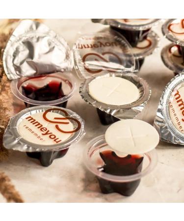 Mmeyou Packaged Holy Communion Wafers Gluten Free Mmeyou Communion Cups Gluten Free Wafer with Red Grape Juice (Box of 50) - All in one packaged communion set. (Gluten Free) - Buy Online on GoSupps.com