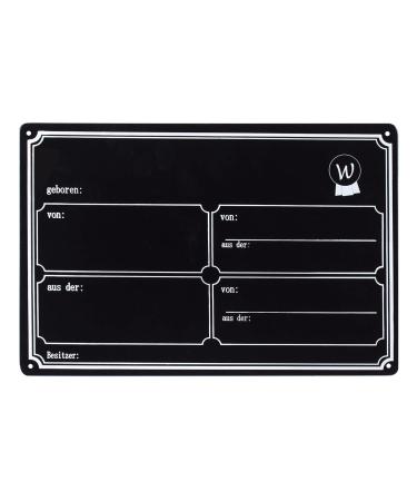 WALDHAUSEN box sign metal black neutral neutral - Buy Online on GoSupps.com